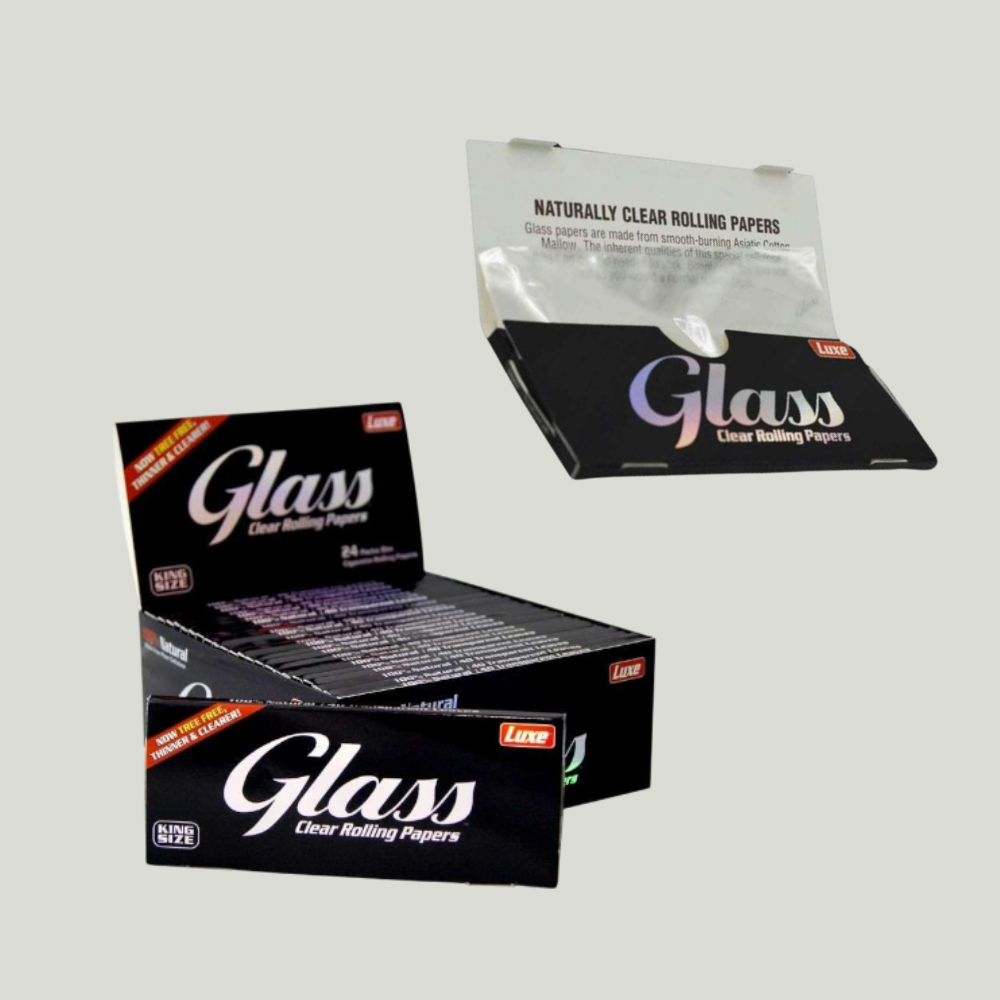 GLASS | PAPEL CELULOSA KING SIZE