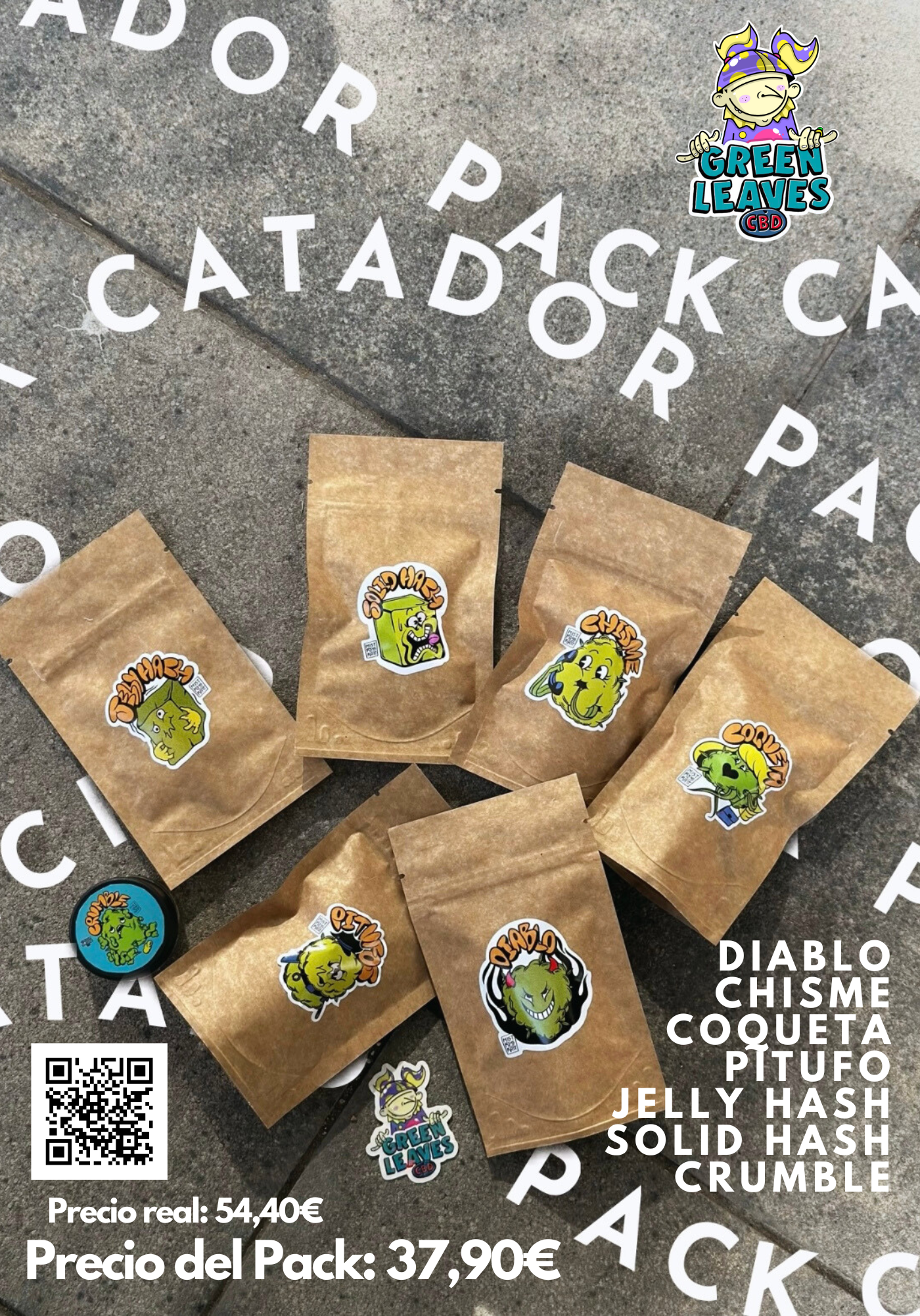 PACK CATADOR CBD