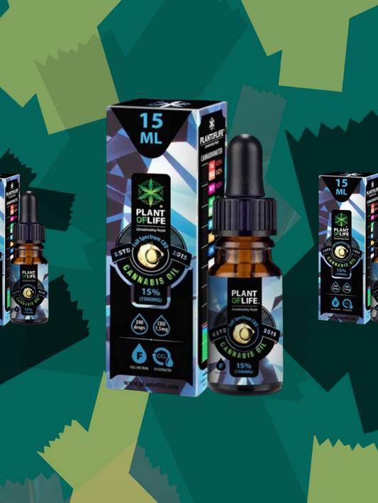 ACEITE DE CBD 15% ESPECTRO COMPLETO 10ML