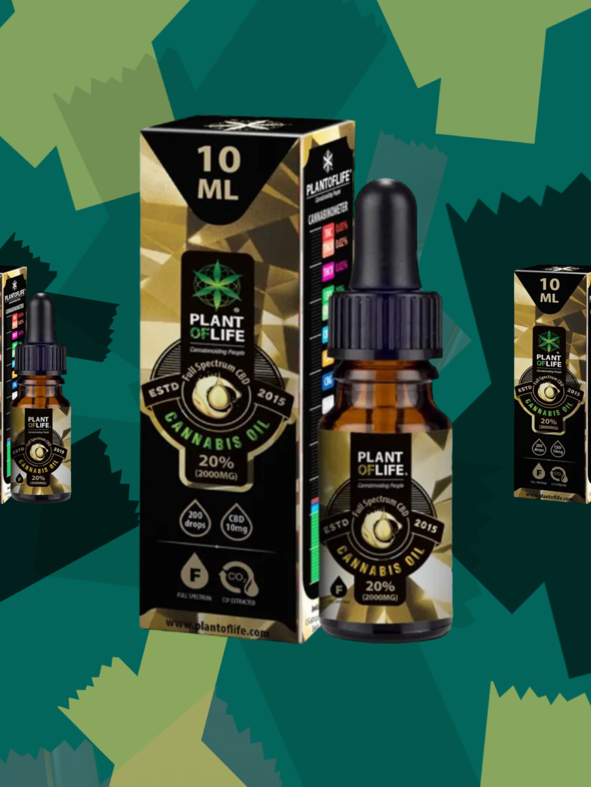 ACEITE DE CBD 20% ESPECTRO COMPLETO 10ML