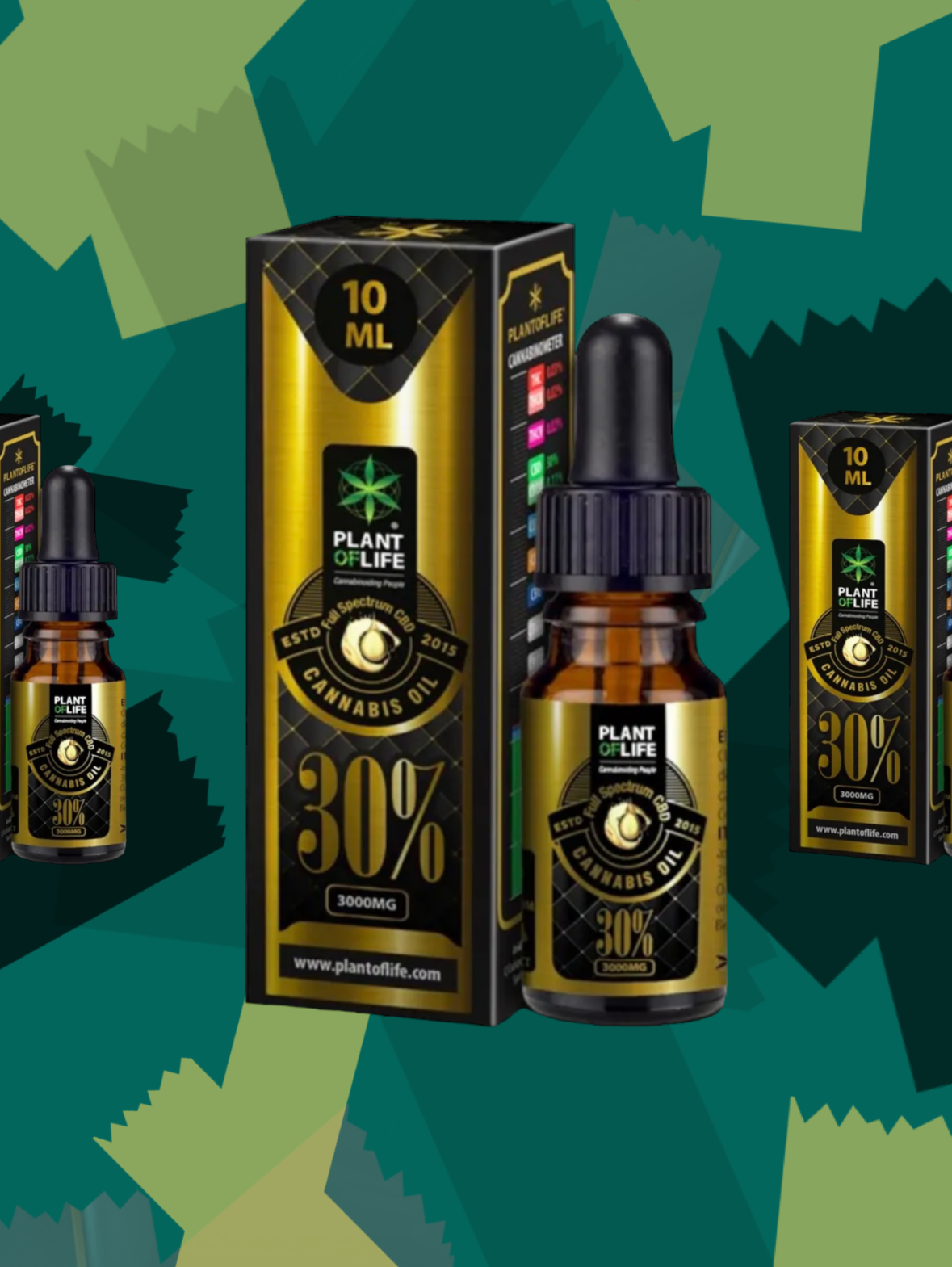 ACEITE DE CBD 30% ESPECTRO COMPLETO 10ML